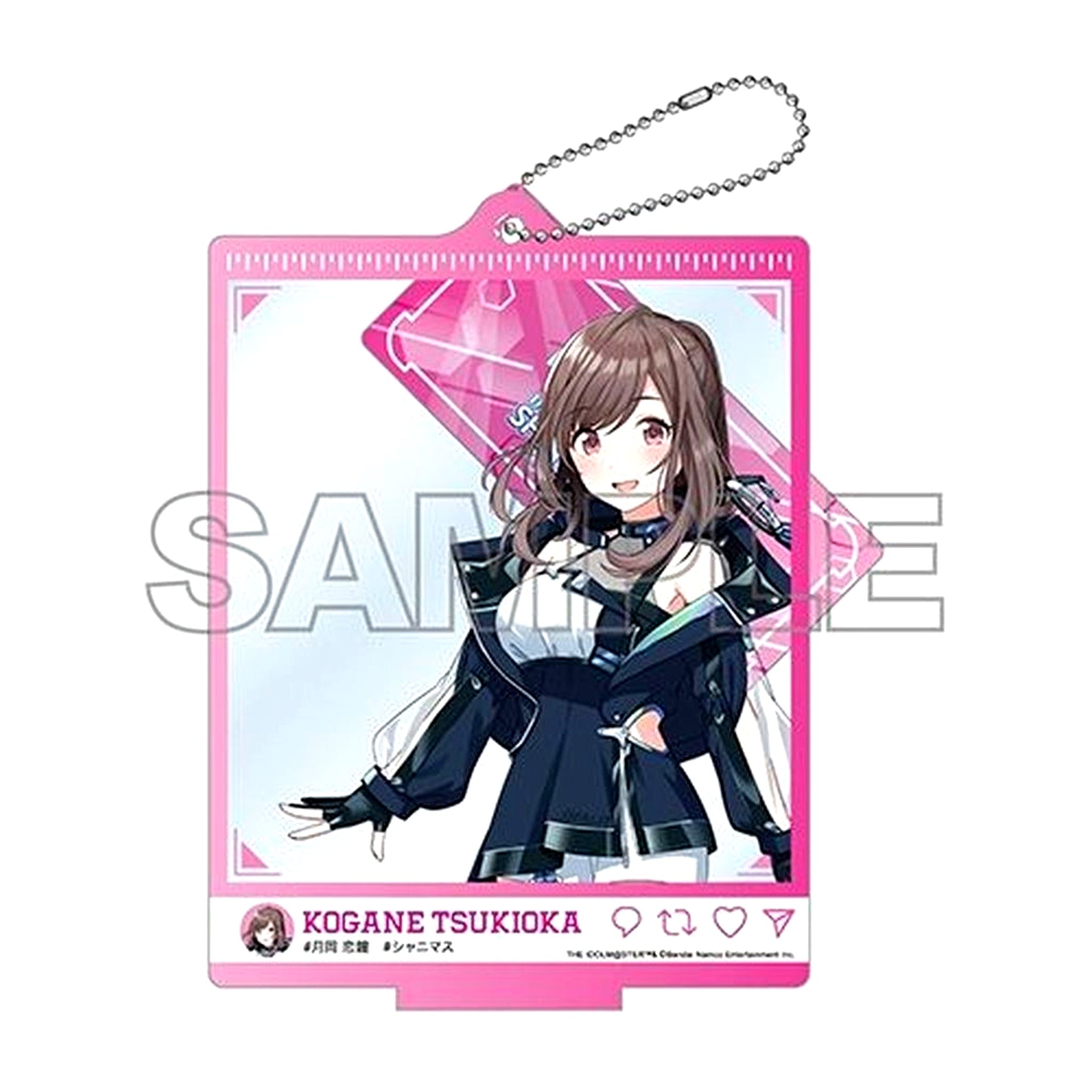 Kogane Tsukioka Resistance Order Neos Ver. The Idolmaster Shiny Colors Selfie Style Acrylic Stand [USED]