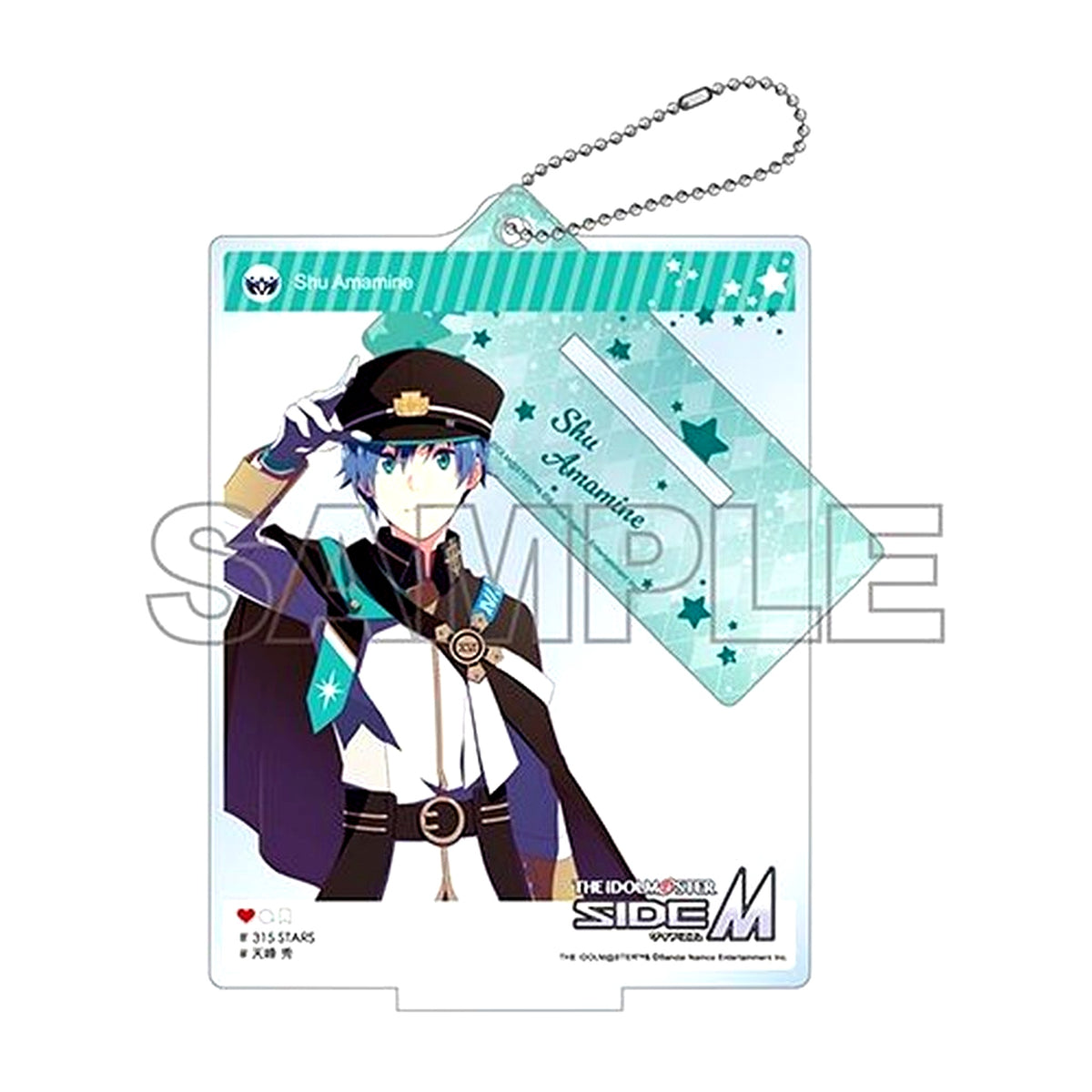Shu Amamine Growing Stars Ver. The Idolmaster SideM Selfie Style Acrylic Stand [USED]