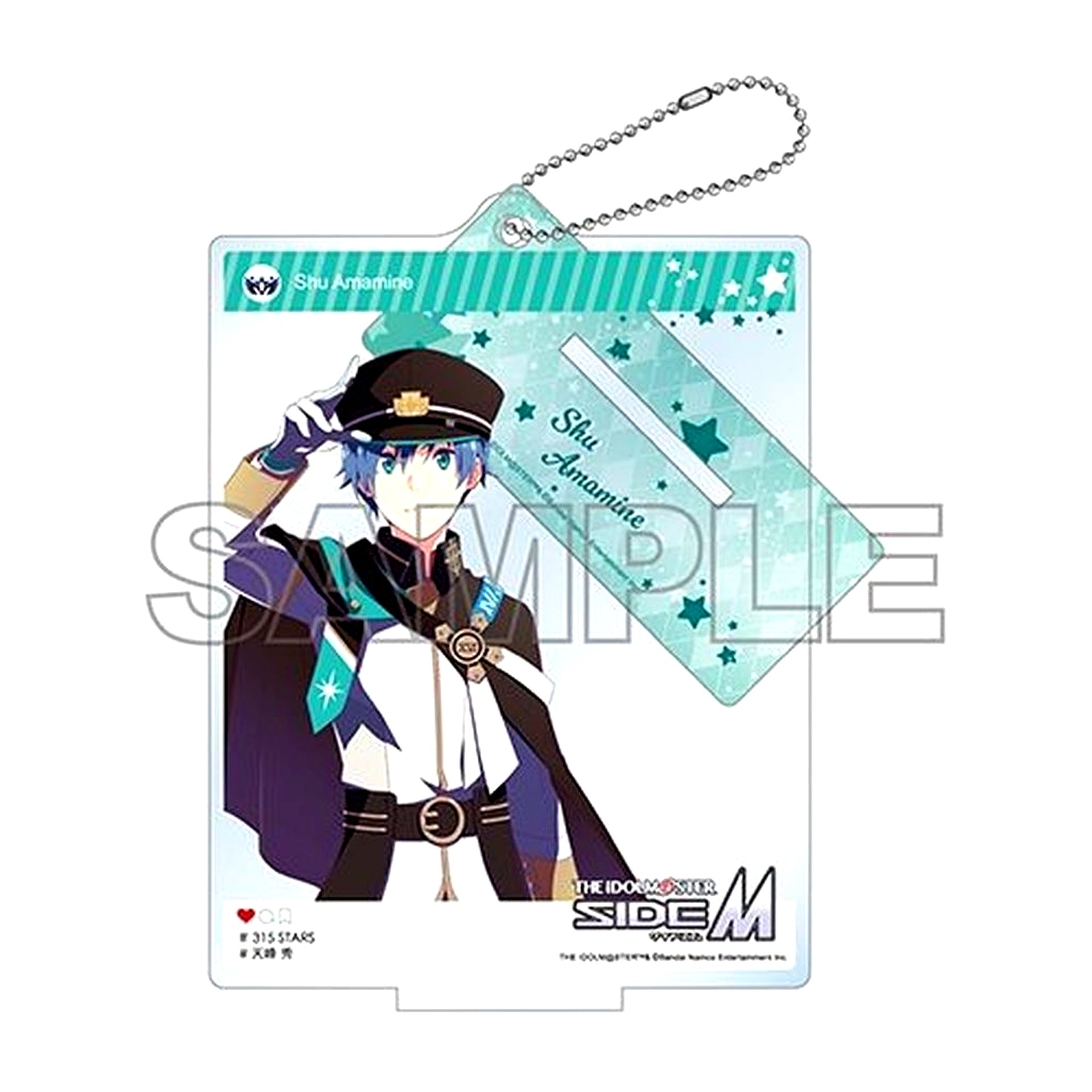 Shu Amamine Growing Stars Ver. The Idolmaster SideM Selfie Style Acrylic Stand [USED]