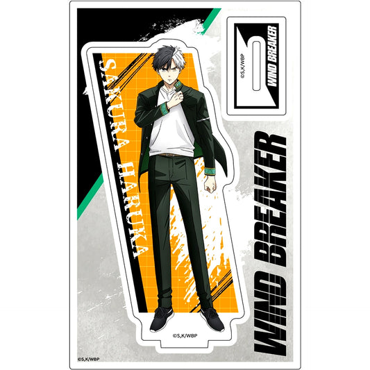 Haruka Sakura Acrylic Character Stand TV Anime WIND BREAKER [USED]