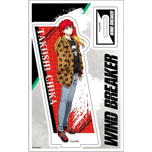 Shiya Takiishi Acrylic Character Stand TV Anime WIND BREAKER [USED]