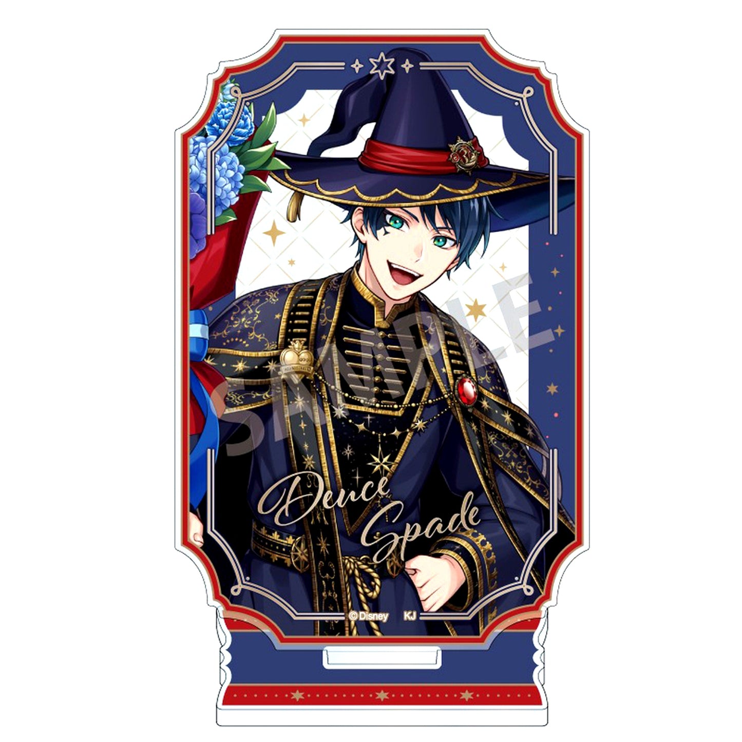Deuce Spade Bloom Birthday Ver. Disney Twisted-Wonderland Layered Acrylic Stand [USED]