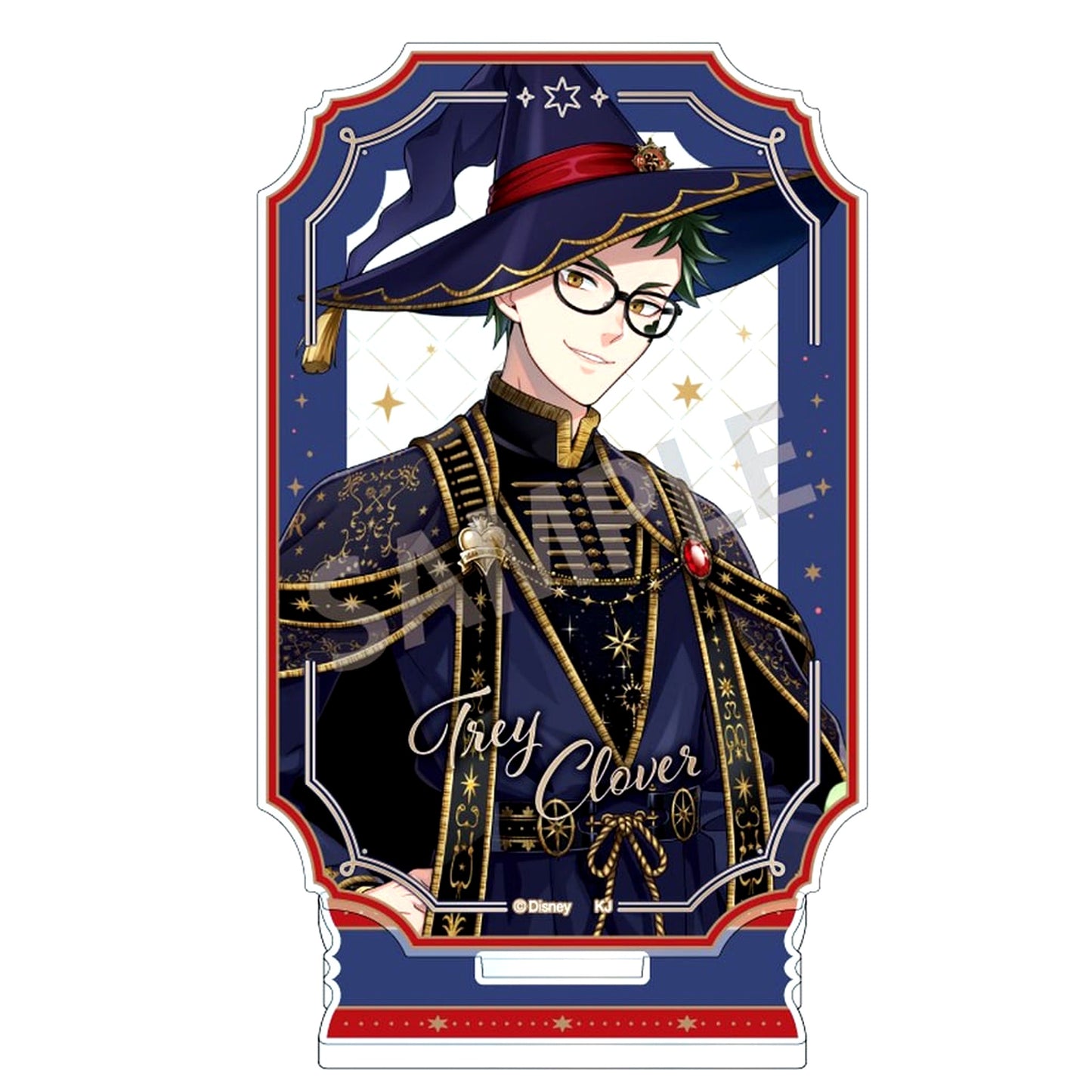 Trey Clover Bloom Birthday Ver. Disney Twisted-Wonderland Layered Acrylic Stand [USED]