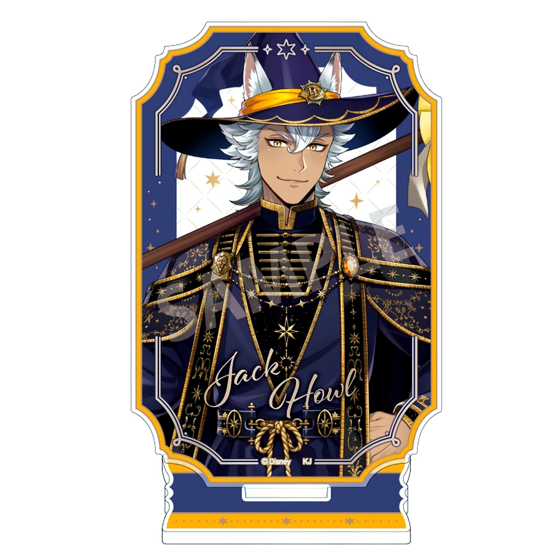 Jack Howl Bloom Birthday Ver. Layered Acrylic Stand Disney Twisted Wonderland [USED]