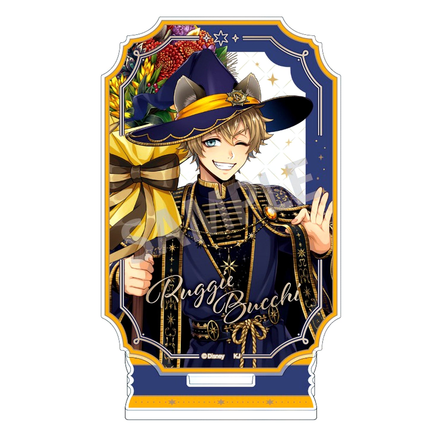 Ruggie Bucchi Bloom Birthday Ver. Layered Acrylic Stand Disney Twisted Wonderland [USED]