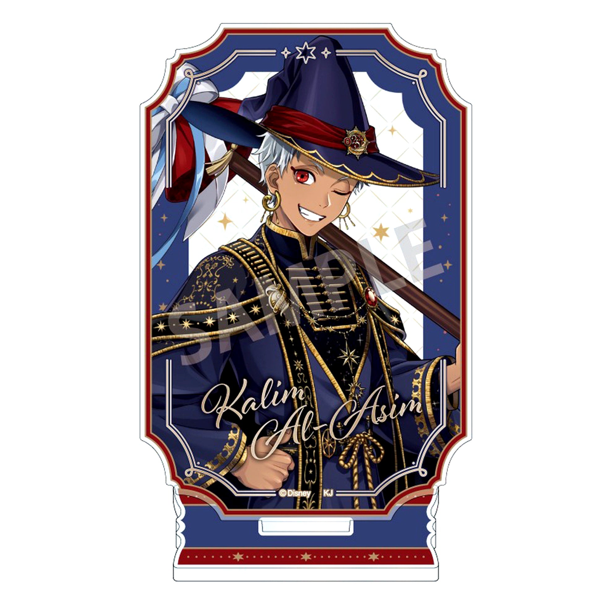Kalim Al-Asim Bloom Birthday Ver. Layered Acrylic Stand Disney Twisted Wonderland [USED]