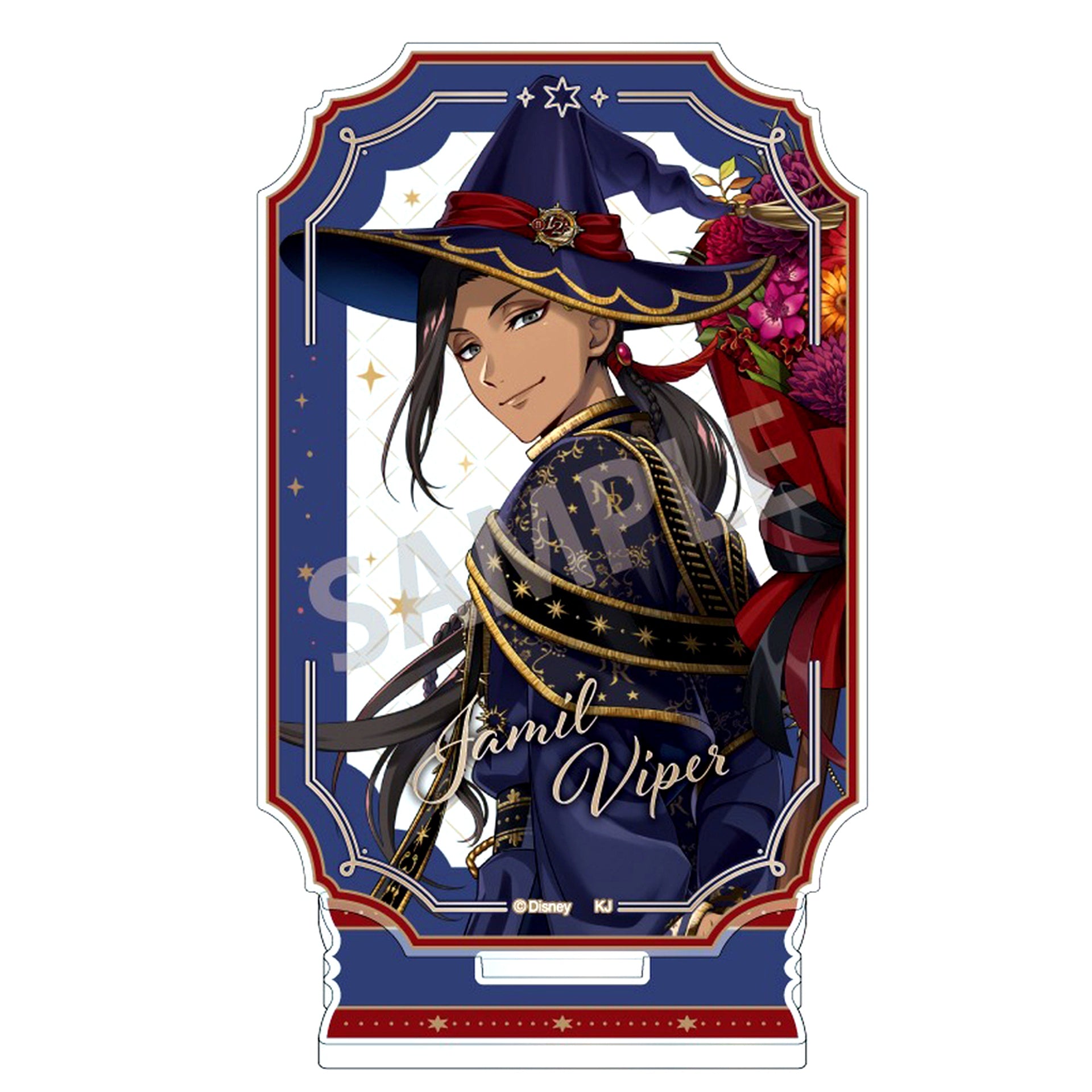 Jamil Viper Bloom Birthday Ver. Disney Twisted-Wonderland Layered Acrylic Stand [USED]