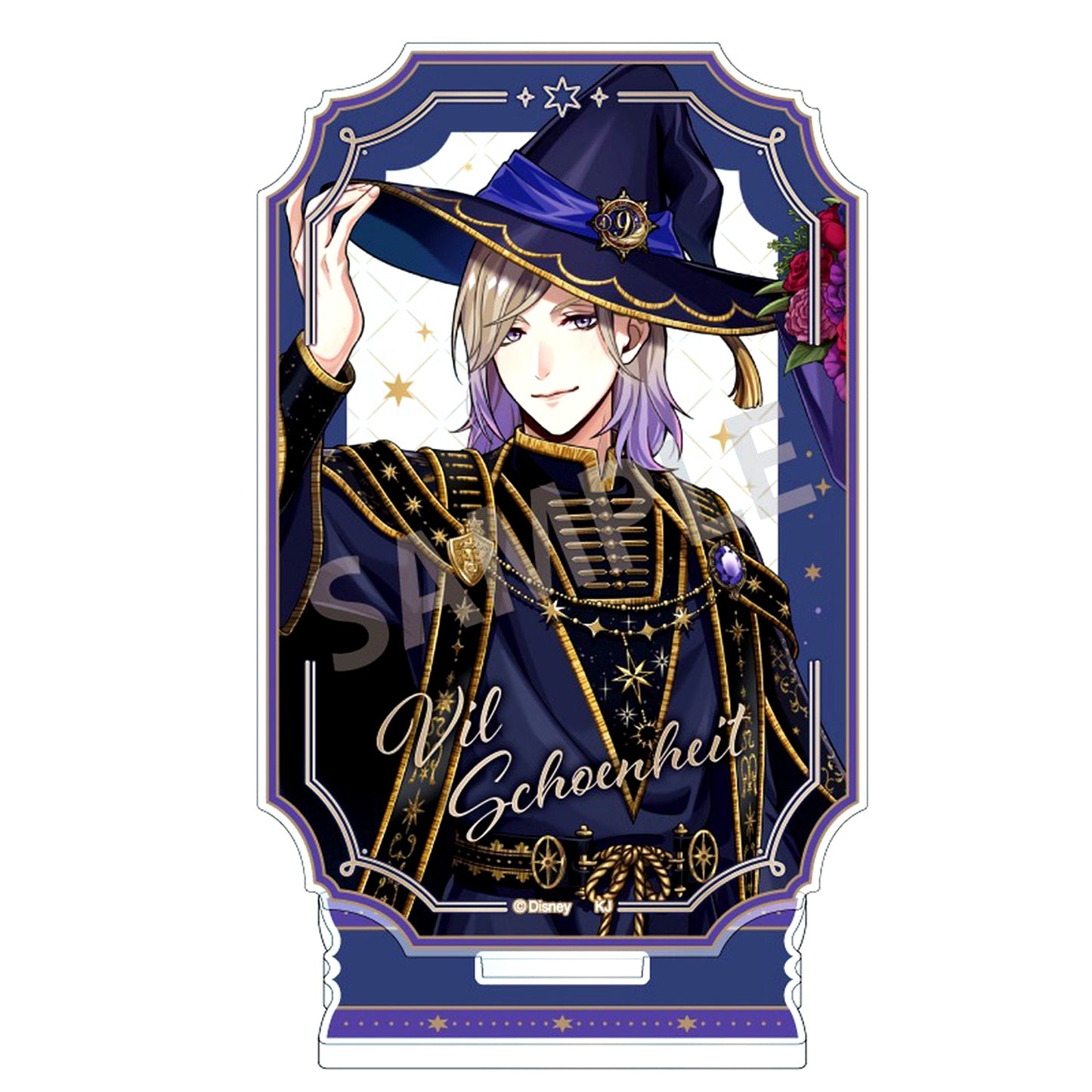 Vil Schoenheit Disney Twisted-Wonderland Bloom Birthday Ver. Layered Acrylic Stand [USED]