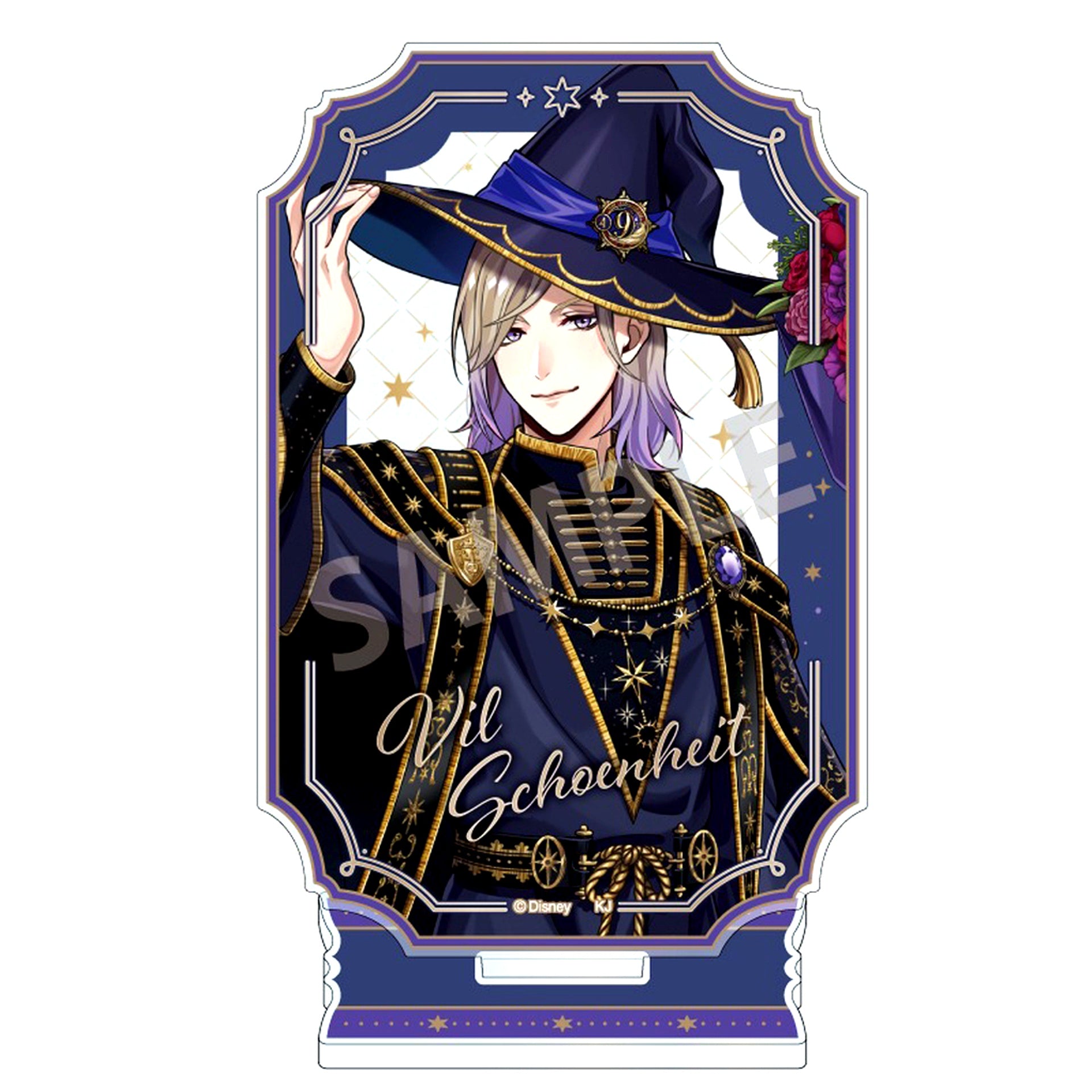 Vil Schoenheit Disney Twisted-Wonderland Bloom Birthday Ver. Layered Acrylic Stand [USED]