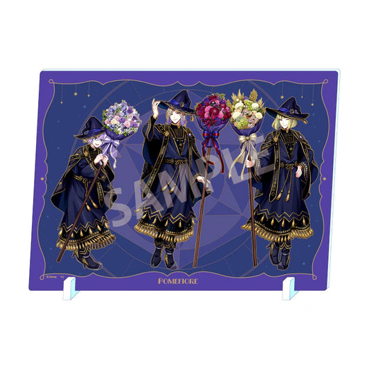 Pomefiore Group Disney Twisted-Wonderland Bloom Birthday Ver. Acrylic Panel [USED]