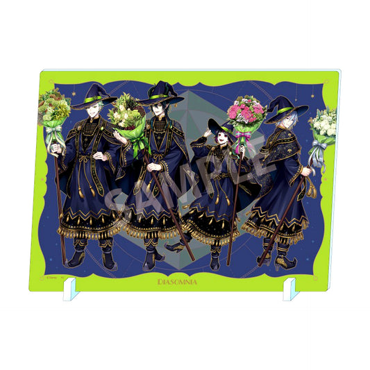 Diasomnia Group Disney Twisted-Wonderland Bloom Birthday Ver. Acrylic Panel [USED]