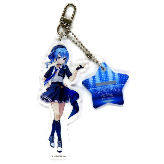 Hoshimachi Suisei Hololive x V-SQUARE Korea Limited Acrylic Keychain [USED]