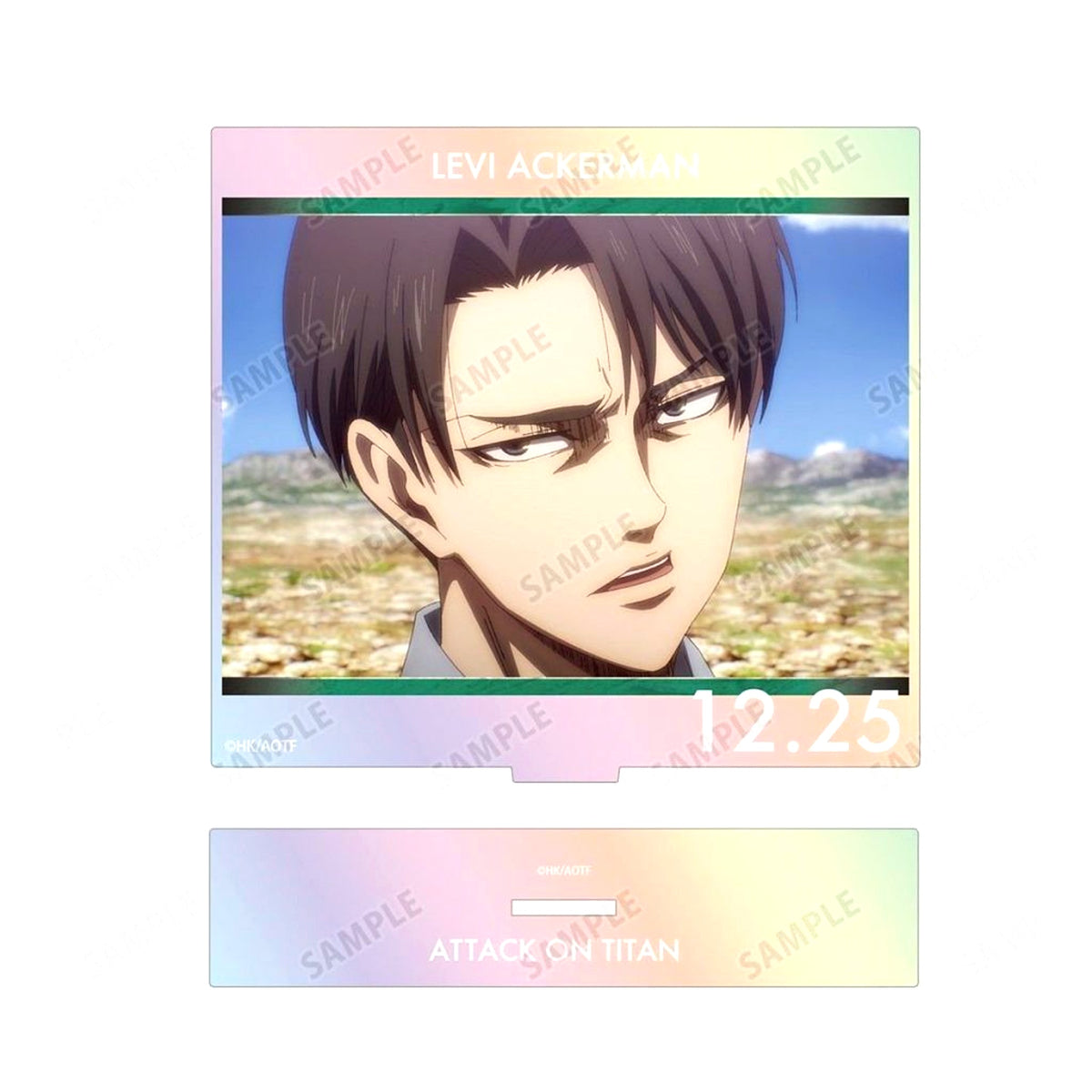 Levi Ackerman Attack on Titan Scene Shot Aurora BIG Acrylic Stand [USED]