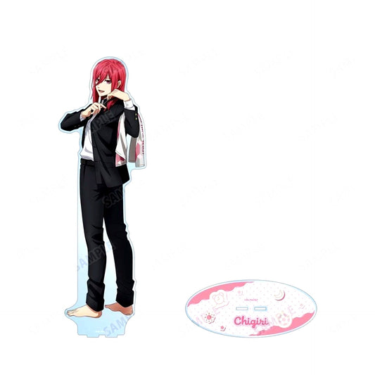 Hyoma Chigiri Blue Lock Illustration Super Jumbo Acrylic Stand Morning Routine Ver. [USED]