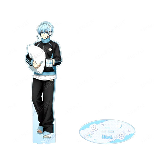 Yo Hiori Illustration Super Huge Acrylic Stand Morning Routine Ver. Blue Lock [USED]