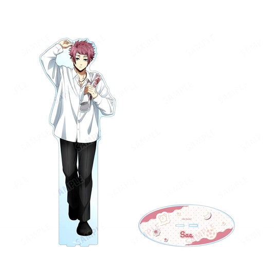 Sae Itoshi Illustration Extra Large Acrylic Stand Morning Routine Ver. BLUELOCK [USED]