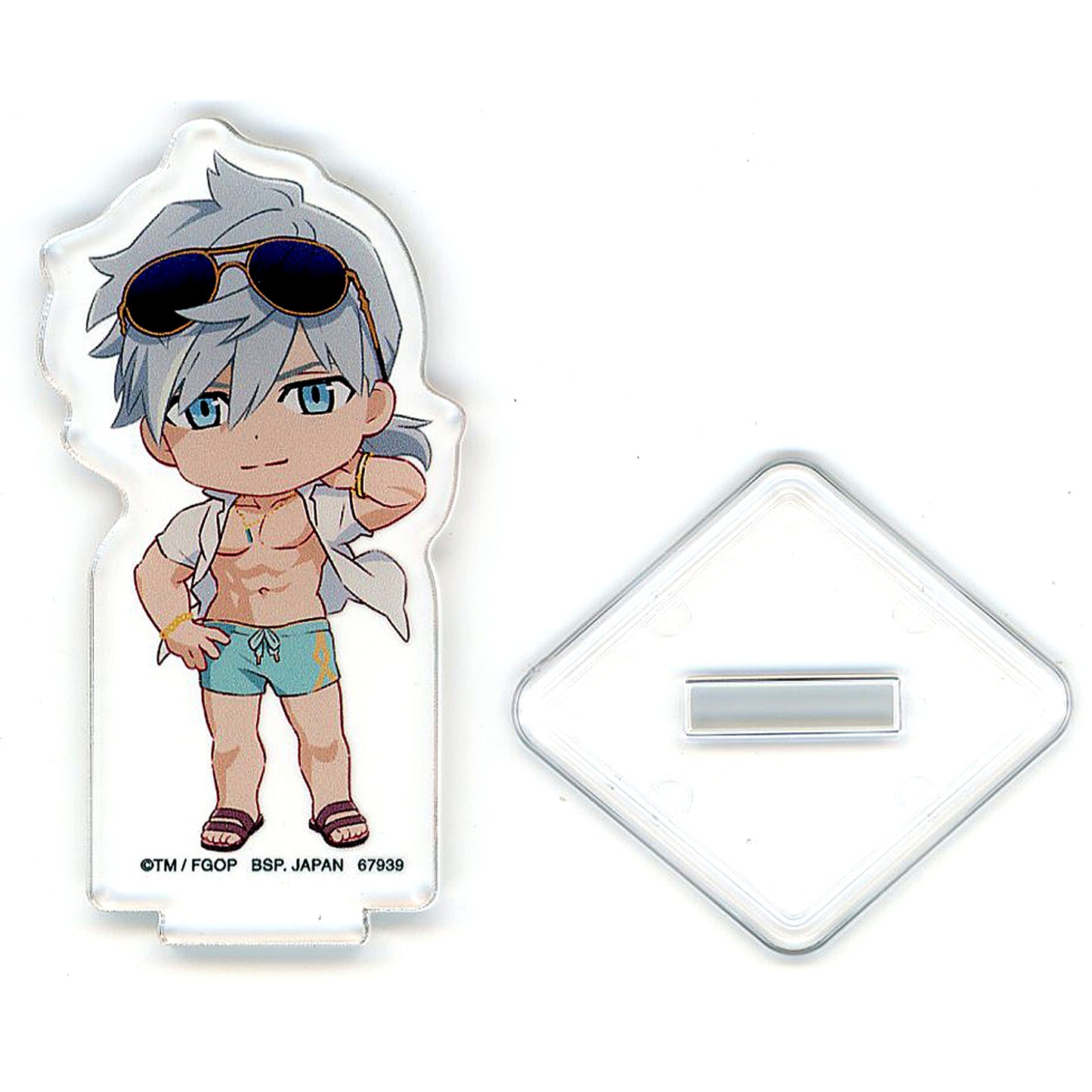 Lancer / Percival Kyun Chara Acrylic Stand Ichiban Kuji Fate/Grand Order Celeb Summer Experience & Archetype Inception Prize I [USED]