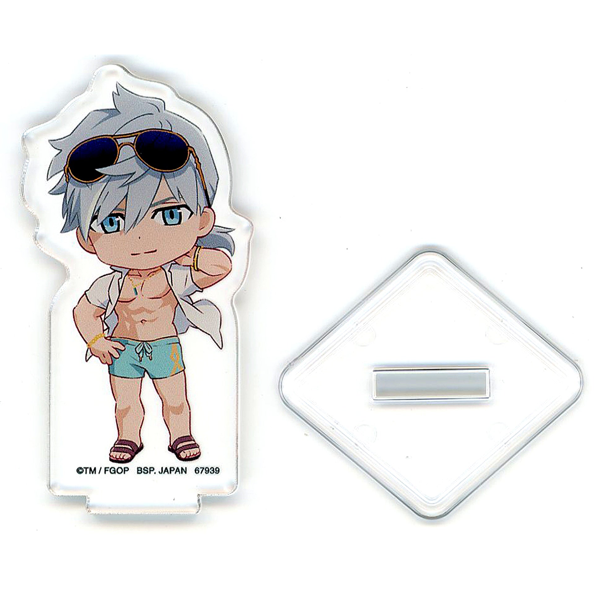 Lancer / Percival Kyun Chara Acrylic Stand Ichiban Kuji Fate/Grand Order Celeb Summer Experience & Archetype Inception Prize I [USED]