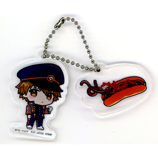 Moon Cancer Hakuno Kishinami Male J Prize Ichiban Kuji Fate/Grand Order Celeb Summer Experience & Archetype Inception Twin Acrylic Charm [USED]