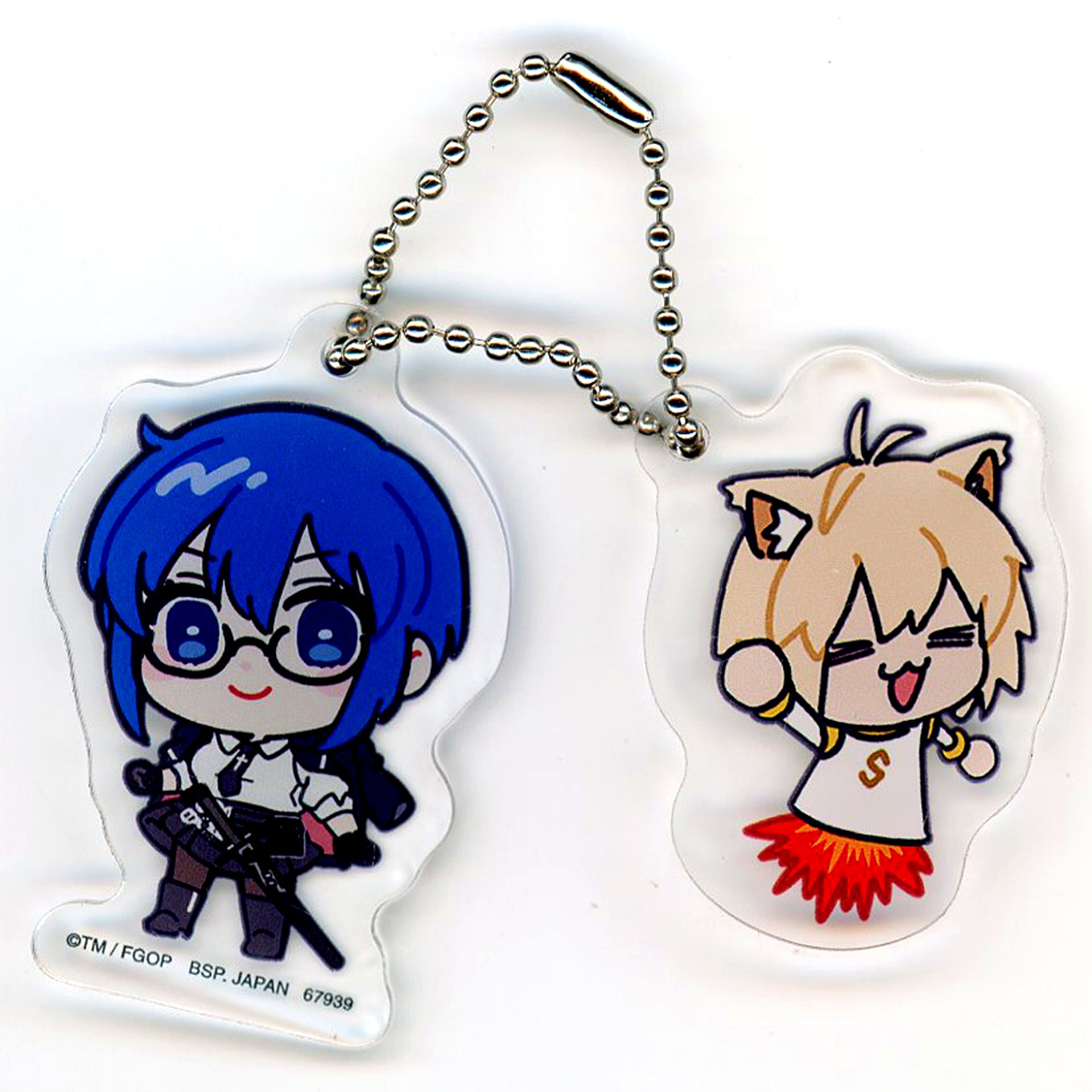 Moon Cancer / Star Ciel Twin Acrylic Charm Ichiban Kuji Fate/Grand Order Celeb Summer Experience & Archetype Inception Prize J [USED]