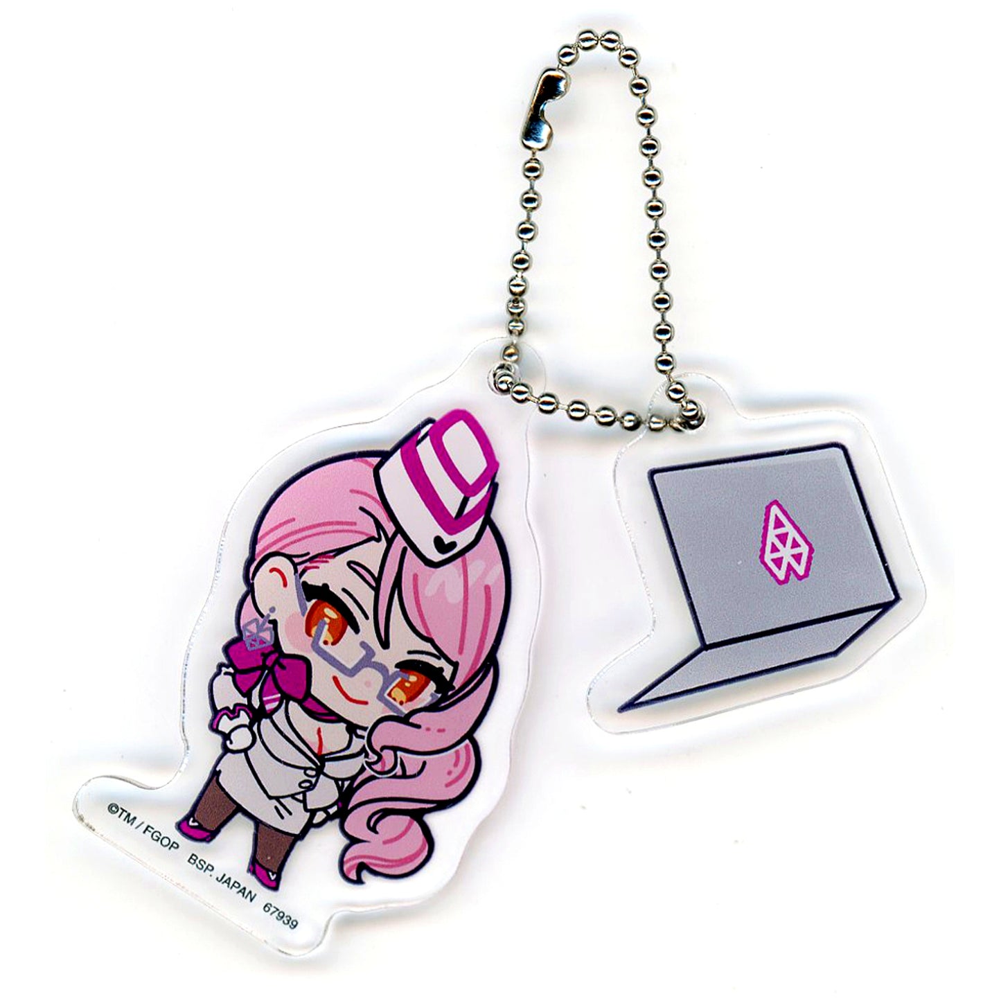 Foreigner / Koyanskaya of Dark Twin Acrylic Charm Ichiban Kuji Fate/Grand Order Celeb Summer Experience & Archetype Inception Prize J [USED]