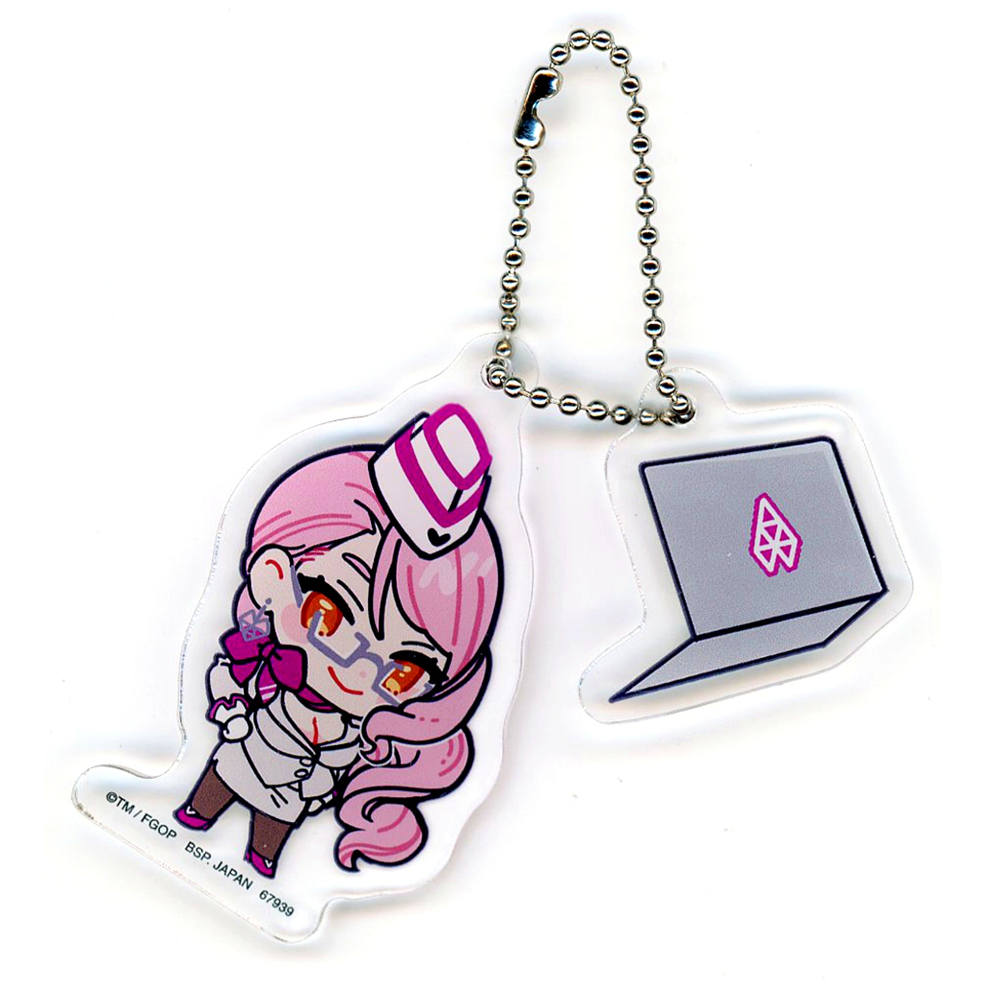 Foreigner / Koyanskaya of Dark Twin Acrylic Charm Ichiban Kuji Fate/Grand Order Celeb Summer Experience & Archetype Inception Prize J [USED]