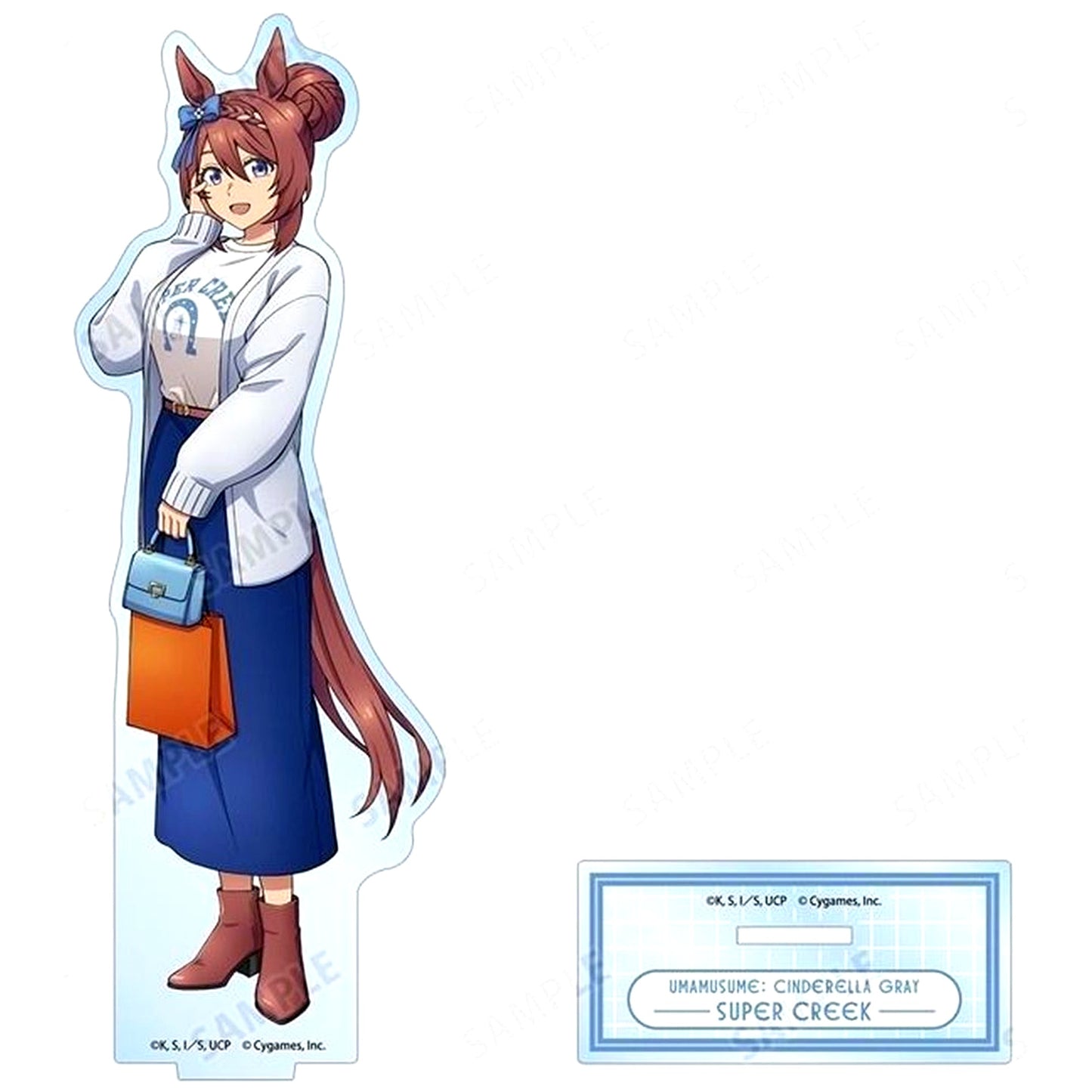 Super Creek Anime Uma Musume: Cinderella Gray Big Acrylic Stand Pop Up Shop in Marui [USED]
