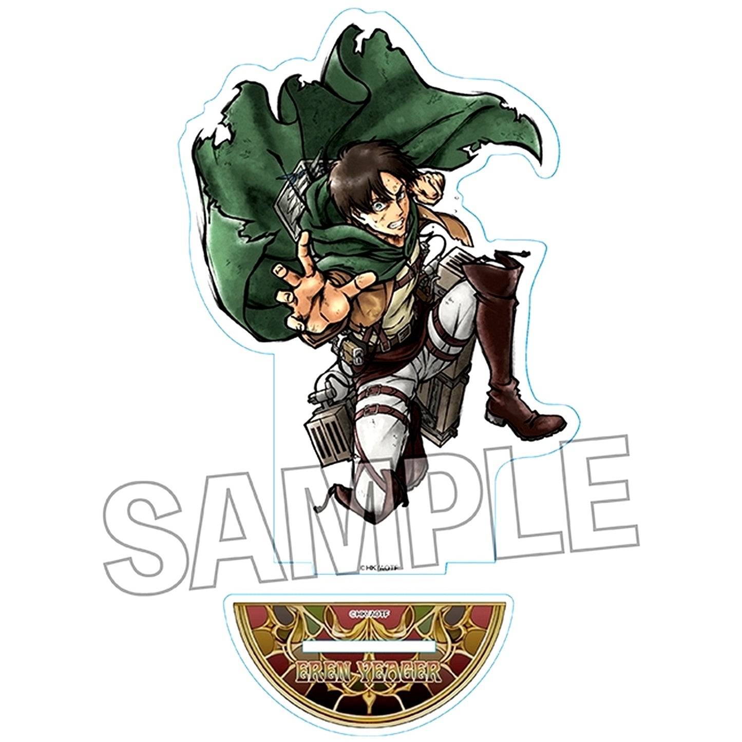 Eren Yeager Attack on Titan Enraged Acrylic Stand [USED]