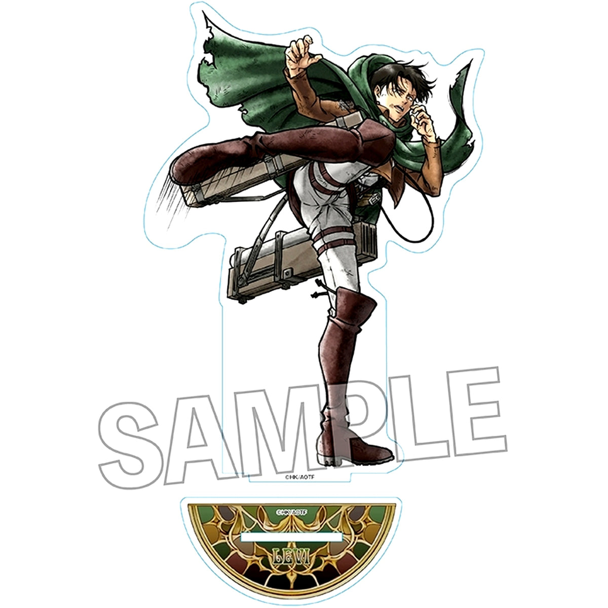 Levi Ackerman Angry Acrylic Stand Attack on Titan [USED]