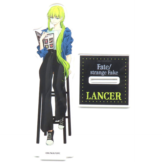 Lancer Acrylic Figure Cafe Ver. TV Anime Fate/strange Fake x THE CHARA CAFE [USED]