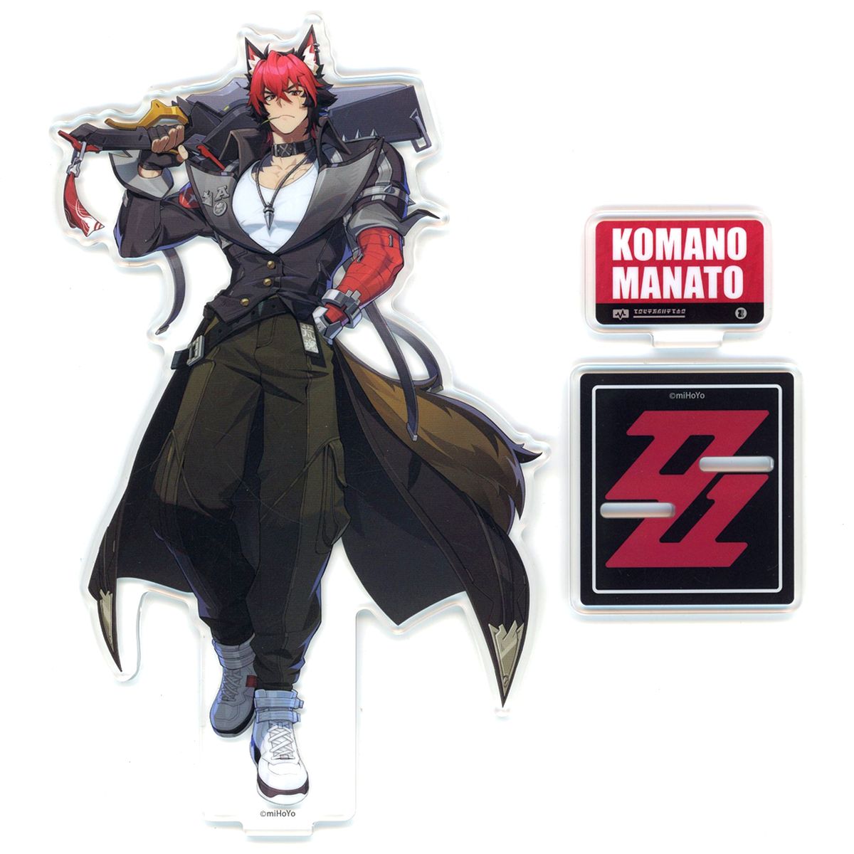 Komano Manato Zenless Zone Zero Big Acrylic Stand vol.2 Gigo Limited [USED]