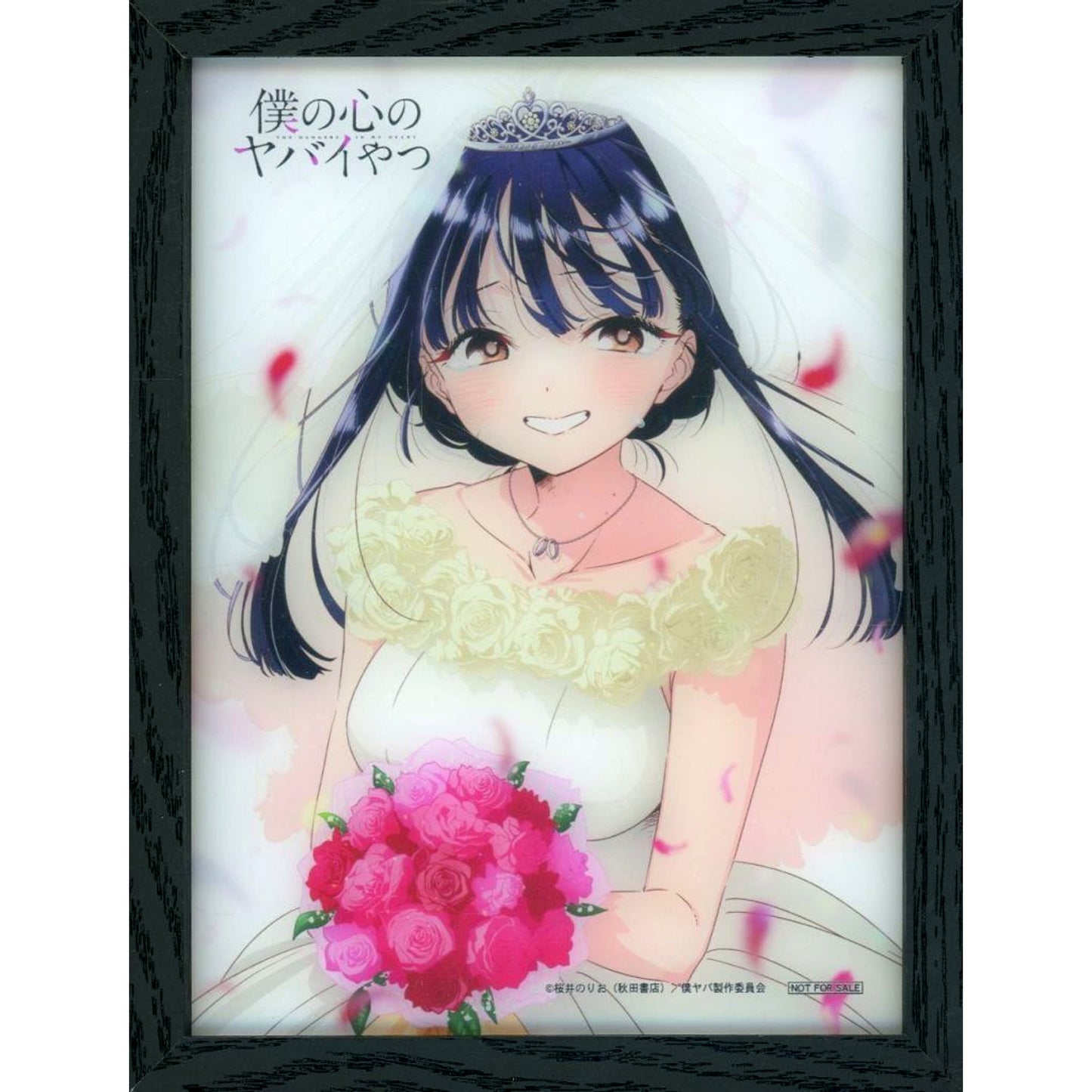 Anna Yamada The Dangers in My Heart Season 1 and 2 Luminous Art Panel Blu-ray BOX Rakuten Books Bonus [USED]
