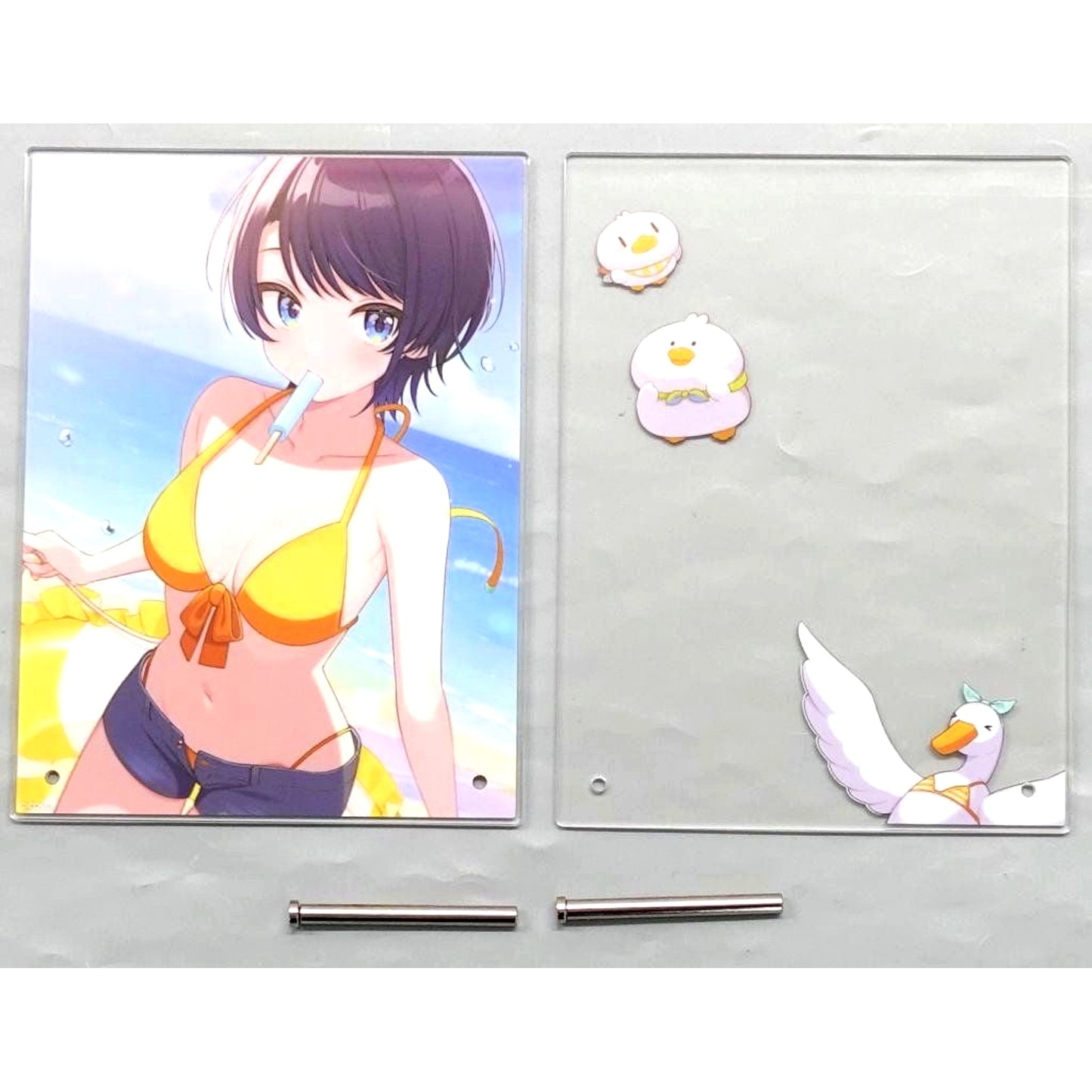 Oozora Subaru Virtual YouTuber Hololive Birthday Celebration 2025 2-Layer Acrylic Panel [USED]