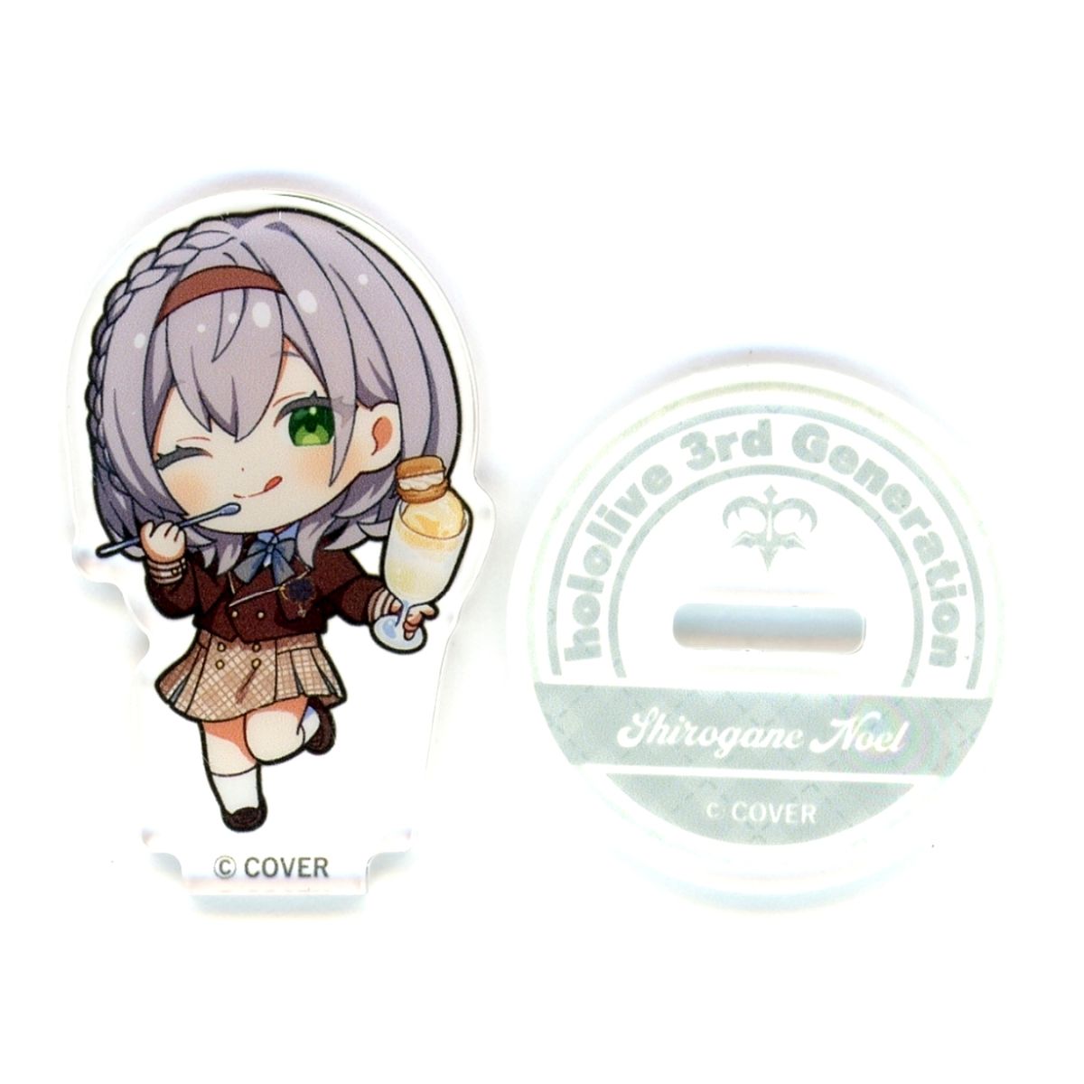 Shirogane Noel Virtual YouTuber Holo Live Trading Acrylic Stand Mini Character Ver. 3rd Generation x Motomachi Doria POP UP Shop [USED]