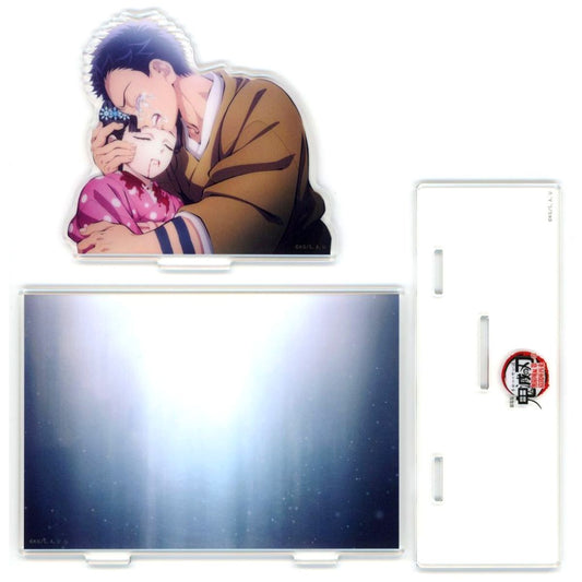 Hakuji, Koyuki Demon Slayer: Kimetsu no Yaiba - The Movie: Infinity Castle ufotable Cafe x Machi Asobi CAFE Opening the Battle Fourth Season Hakuji and Koyuki Scene Acrylic Stand Type A Blood Ending of the First Chapter [USED]