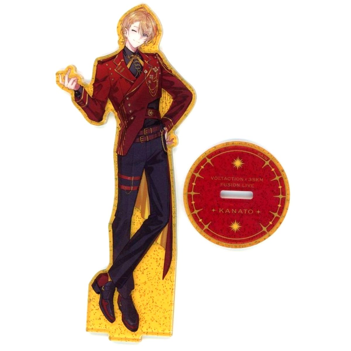 Fura Kanato IMPACT Glitter Acrylic Stand Virtual YouTuber Nijisanji VOLTACTION x 3SKM FUSION LIVE [USED]