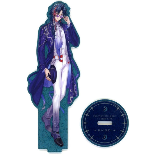 Kaisei IMPACT Glitter Acrylic Stand Virtual YouTuber Nijisanji VOLTACTION x 3SKM [USED]
