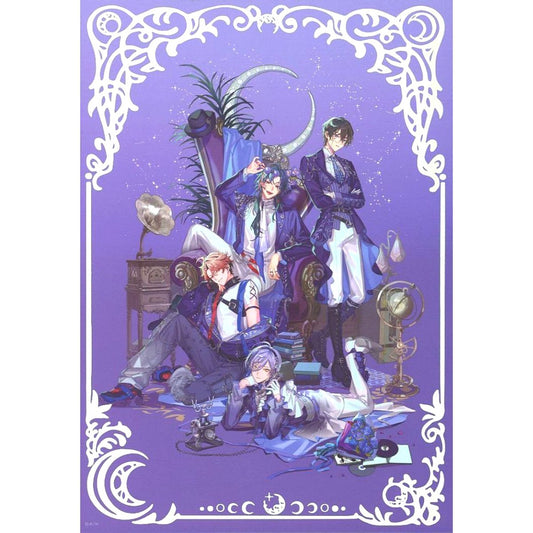 Moon Group IMPACT Art Board Virtual YouTuber Nijisanji VOLTACTION x 3SKM FUSION LIVE IMPACT [USED]