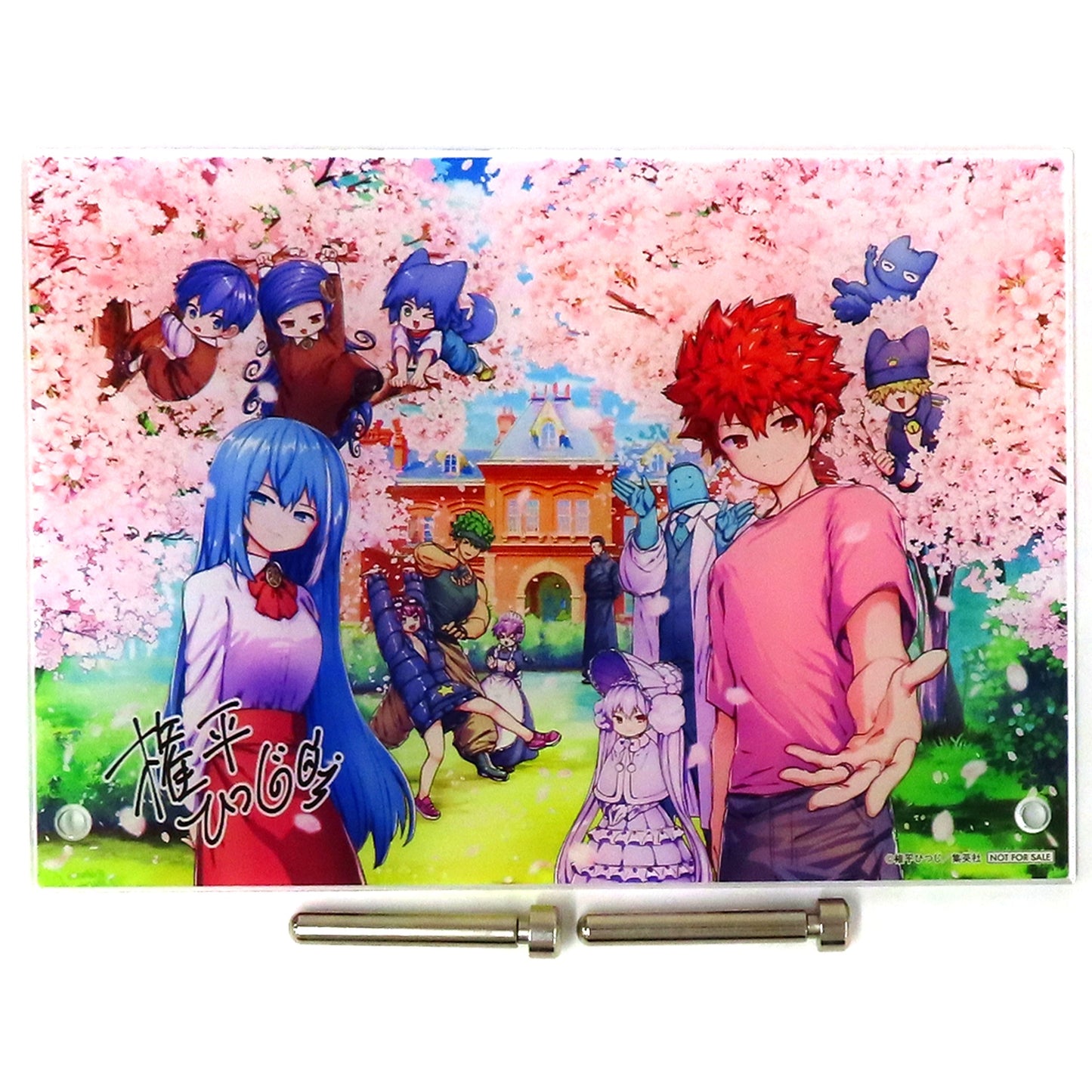 Mission: Yozakura Family Final Chapter Illustration Acrylic Art Board Digital Weekly Shonen Jump Subscriber Limited Serialization Conclusion Commemorative Gift Lottery Winner Prize [USED]