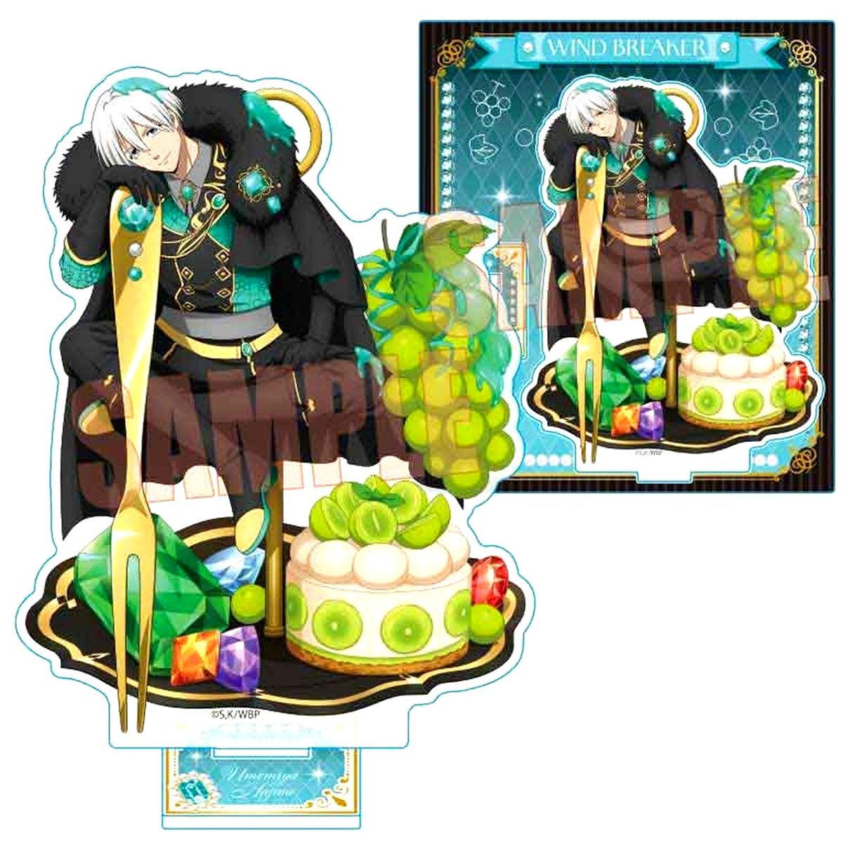Hajime Umemiya Wind Breaker Acrylic Stand Dolce [USED]