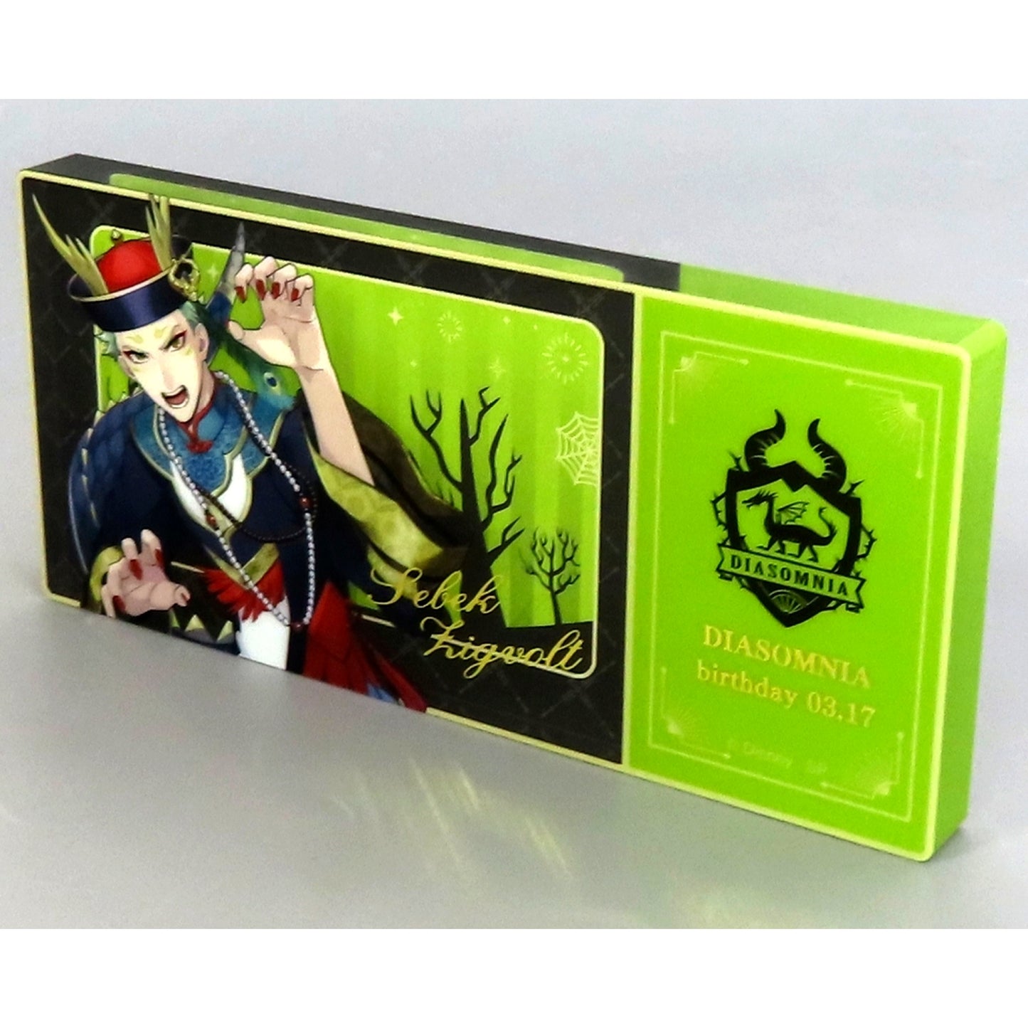 Sebek Zigvolt Disney Twisted-Wonderland Halloween Ver.2025 Acrylic Block [USED]