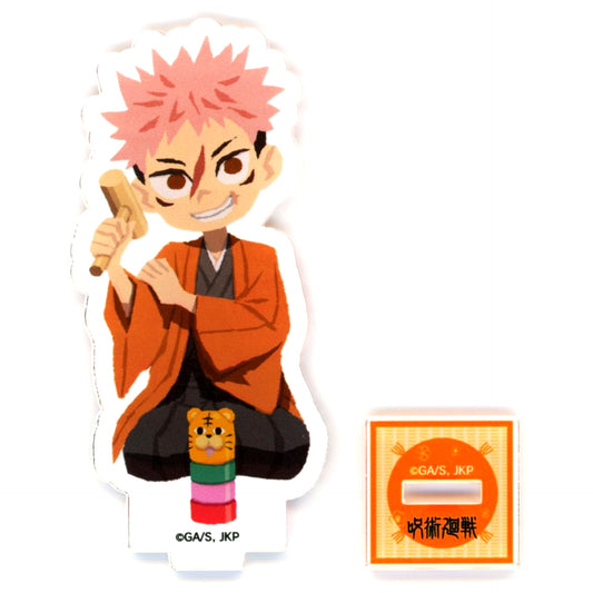 Yuji Itadori Illustration Acrylic Stand Jujutsu Kaisen Culling Game x KITTE New Year Fes 2026 [USED]
