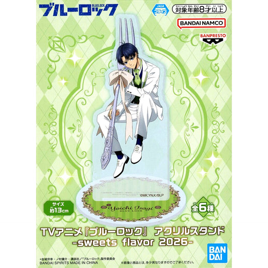 Yoichi Isagi Illustration Acrylic Stand BLUELOCK x Namco Campaign sweets flavor 2026 Namco Prize [USED]