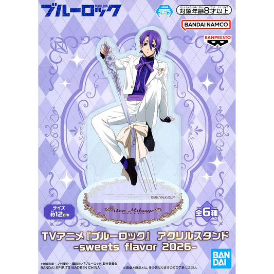 Reo Mikage Illustration Acrylic Stand BLUELOCK x Namco Campaign sweets flavor 2026 Namco Prize [USED]