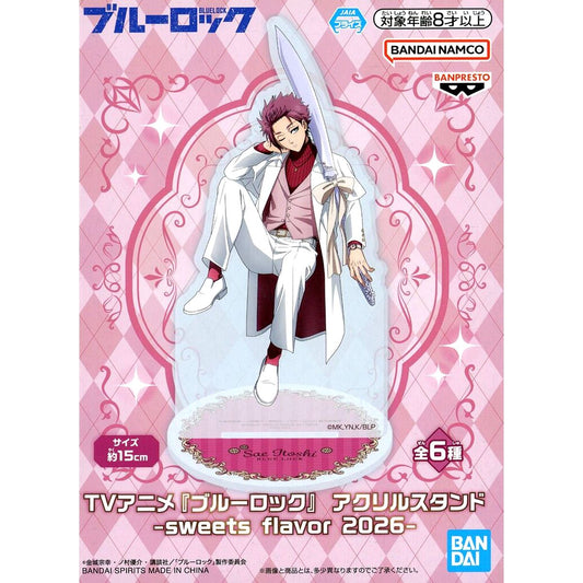 Sae Itoshi Illustration Acrylic Stand Blue Lock x namco Campaign sweets flavor 2026 namco Limited Prize [USED]