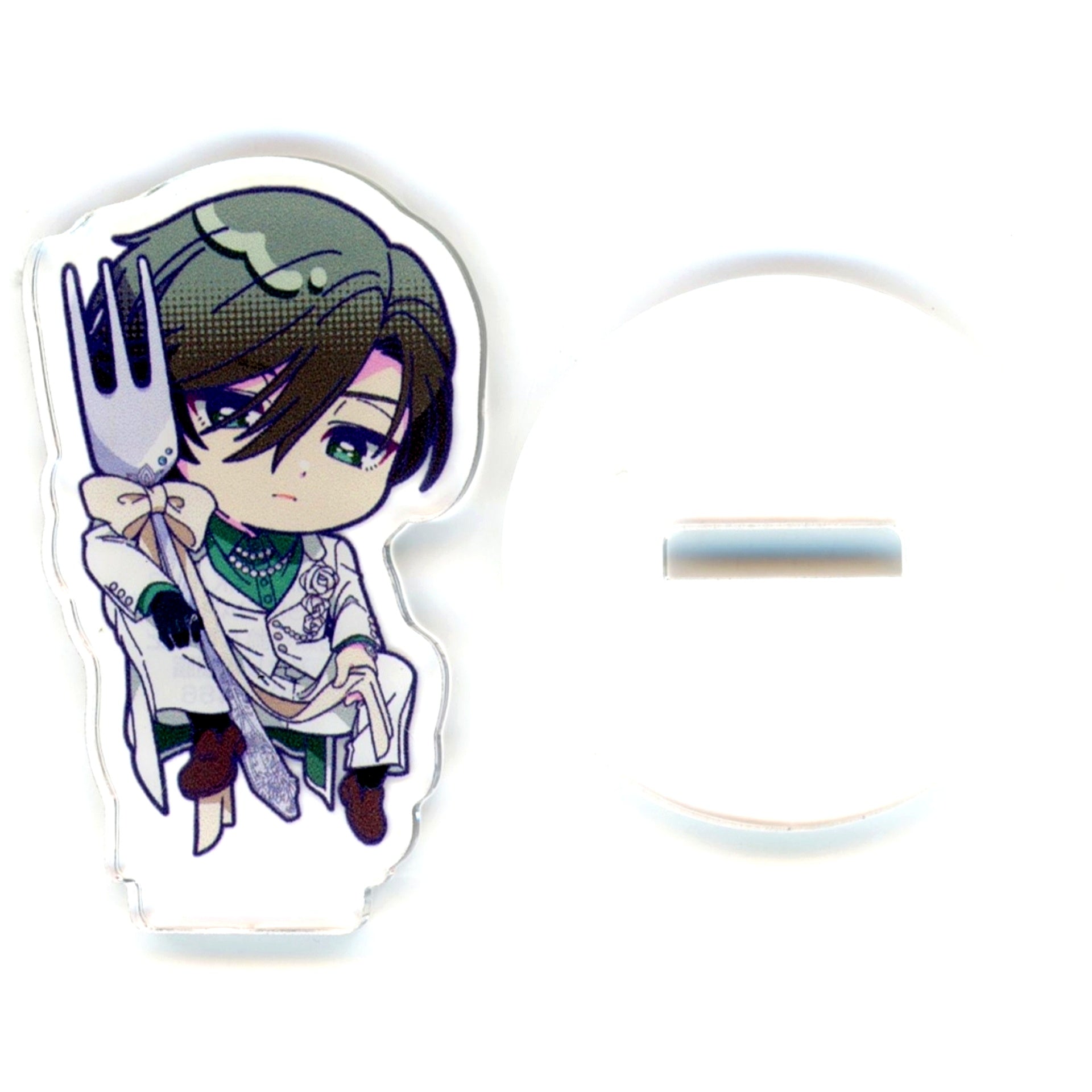 Rin Itoshi Mini Acrylic Plate with Stand Blue Lock x Namco Campaign [USED]