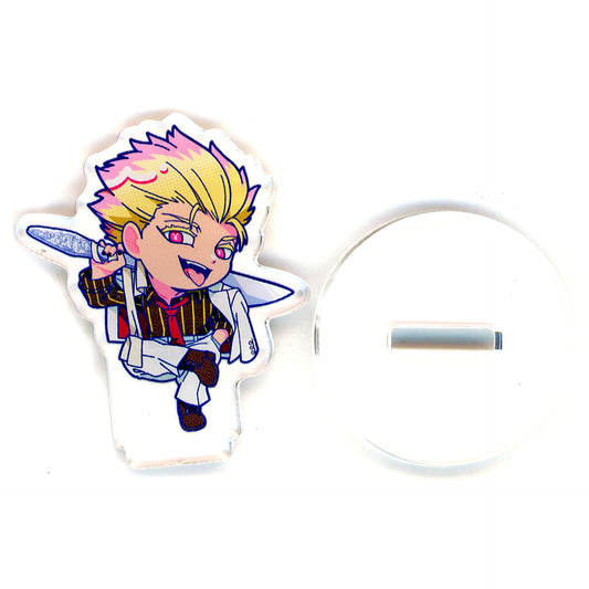 Ryusei Shido Illustration Mini Acrylic Plate with Stand Blue Lock x Namco Campaign sweets flavor 2026 Namco Limited Prize [USED]