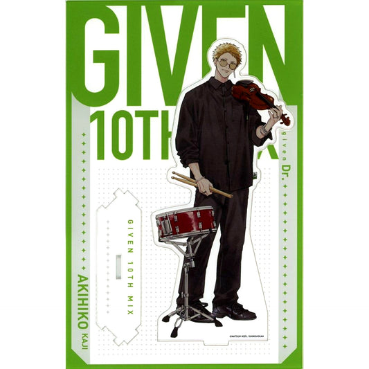 Akihiko Kaji 10th mix Given Connecting BIG Acrylic Stand Given Exhibition [USED]