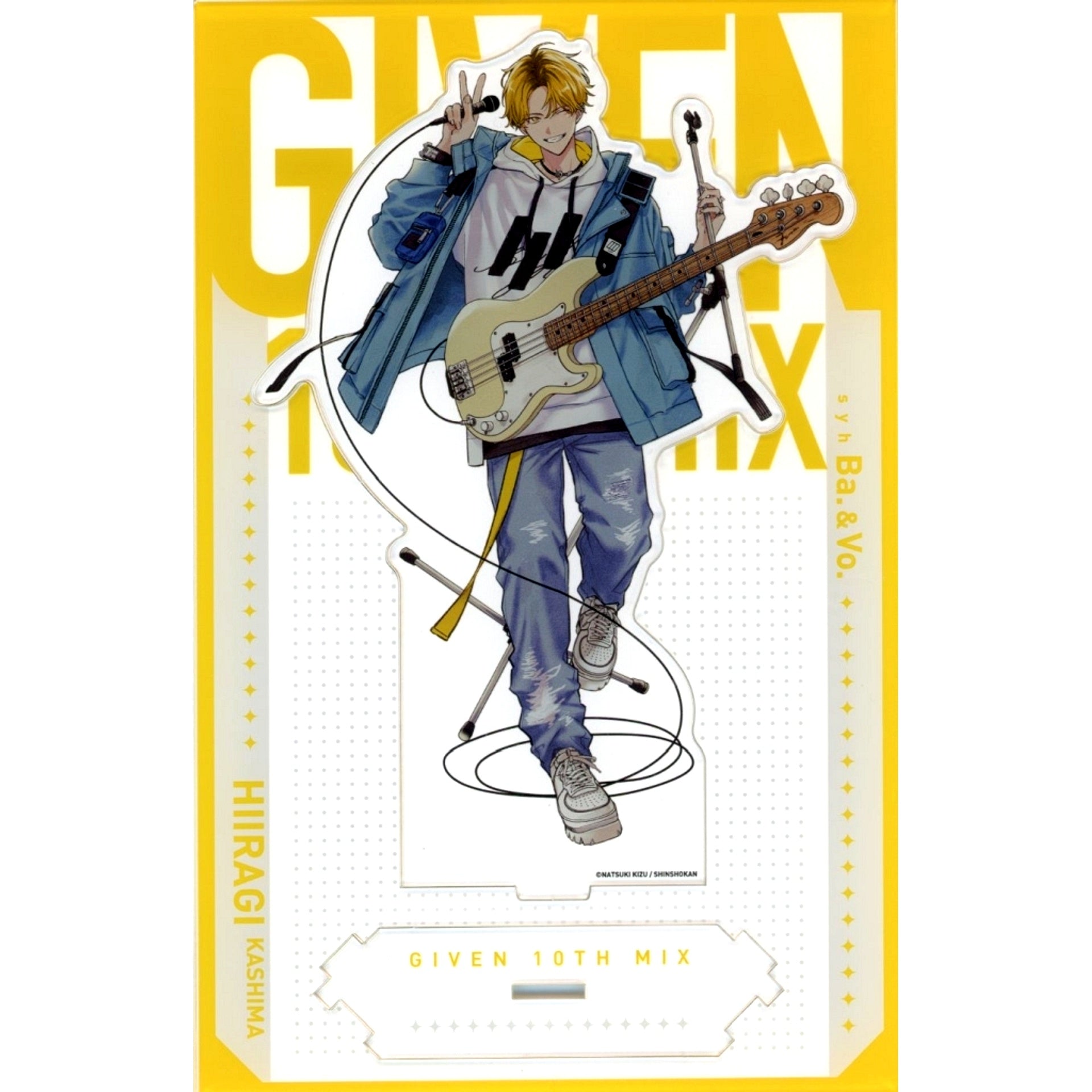 Hiiragi Kashima given 10th mix Connecting BIG Acrylic Stand given exhibition [USED]