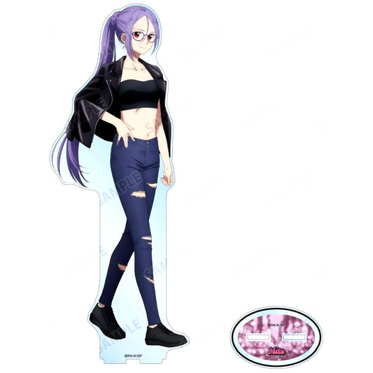 Mito Illustration Riders Jacket ver. Sword Art Online Oversized Acrylic Stand POP UP STORE in Loft [USED]